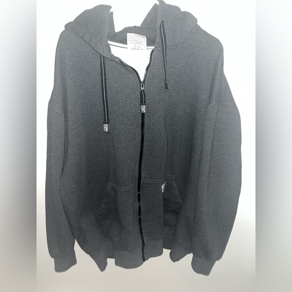 Pro Club Grey Zip Up Sweater Size 2XL - Picture 1 of 6